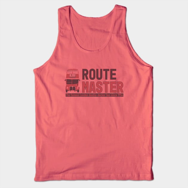 Routemaster double-decker bus London Tank Top by TinyPrinters